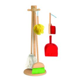Melissa & Doug Cleaning Kit with Stand 6 pieces
