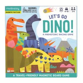 Mudpuppy Magnetic Board Game Lets Go Dinosaur