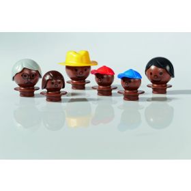 Mobilo Family figures - Dark Brown