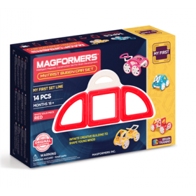 MAGFORMERS My First Buggy Car Set (Red)