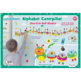 Fiesta Crafts - Alphabet Caterpillar Wall Stickers