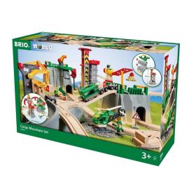  BRIO - Cargo Mountain Set 32 pieces
