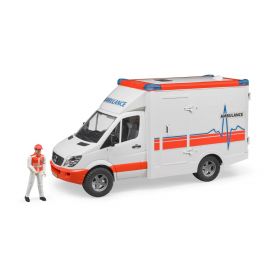 Bruder Mercedes Sprinter Ambulance with Driver