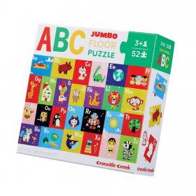 Let's Learn Puzzle 52 pc - Kids World ABC