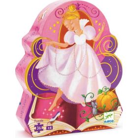 Djeco Cinderella Silhouette Puzzle (36 pieces)