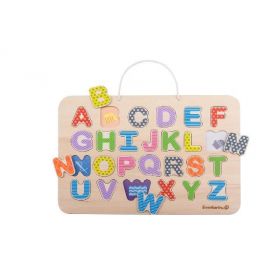 Magnetic Alphabet Puzzle & Drawing Board