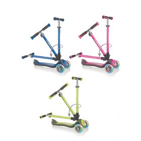 Globber Elite Deluxe folding with Lights Scooter