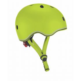 Globber Helmet w/Flashing Light - Lime Green 46-51cm