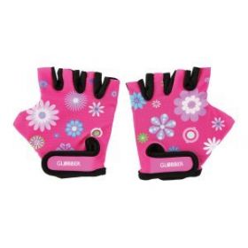 Globber Gloves - Flowers Pink
