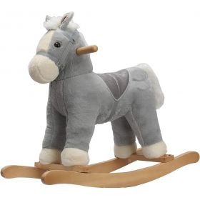 Grey Rocking Horse