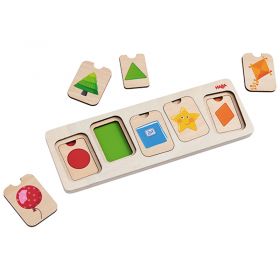 Haba Colours and Shapes 3 Layer Puzzle