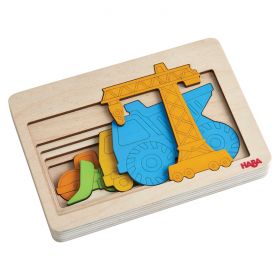 HABA - Construction Machinery 5 Layer Puzzle