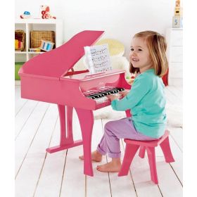 Hape Grand Piano with Stool Pink