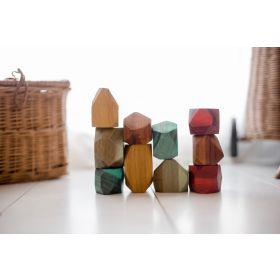 QToys Color Wooden Gems
