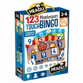 123 Montessori Touch Bingo