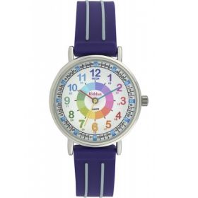Kiddus Watch - Water Resistant - Teaching Watch - Purple