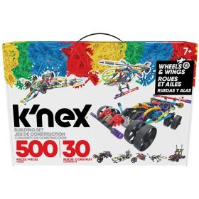  knex - Wings and Wheels 500 pieces 30 builds