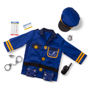 Melissa and Doug Police Officer Role Play Costume Set