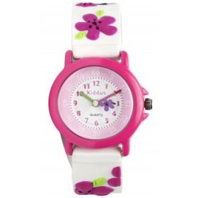 Kiddus Watch - Water Resistant - Flower Watch