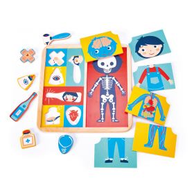 Ouch Body Part Wooden Puzzle